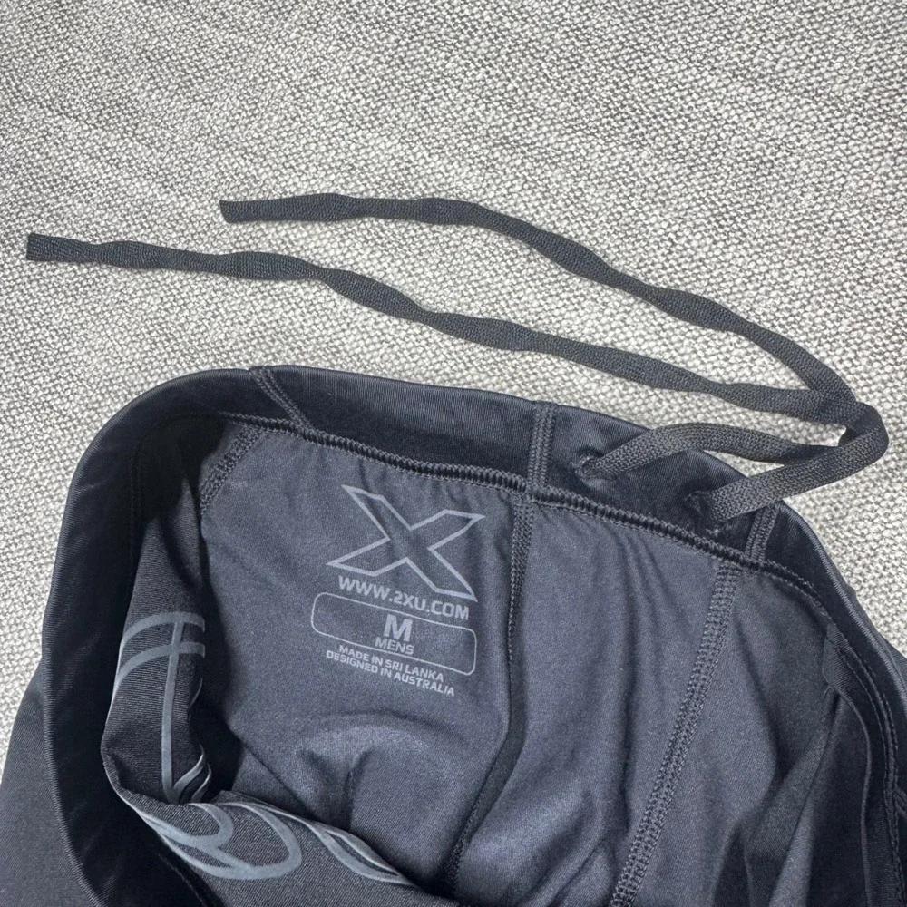 2XU MCS Compression Mens Medium Black Athletic Running Leggings